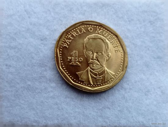 Werty71 Куба 1 песо 2015 Хосе Марти Родина или смерть