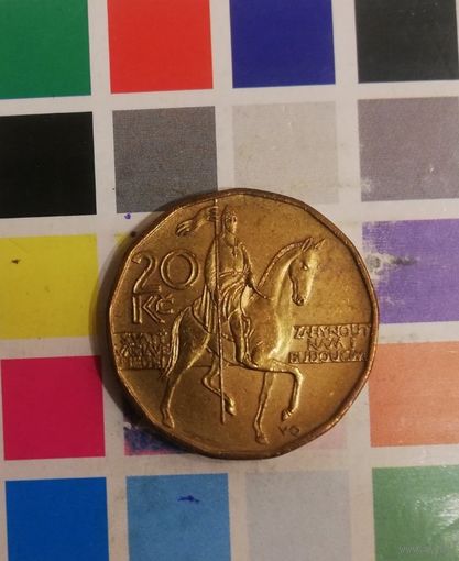 Чехия 20 крон 1999