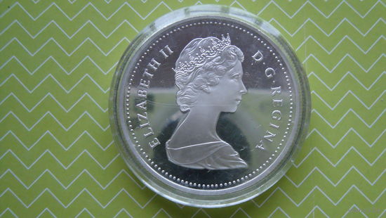 Доллар 1882-1982 г. Серебро с рубля