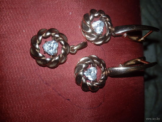 Комплект украшений 3 предмета 925*