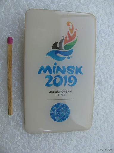 Знак-бейдж. Охрана на Вторых Европейских играх. Минск 2019, Беларусь. тяжёлый