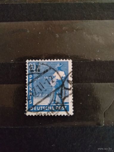 1947 Германия союзная оккупация крестьянин (4-15)