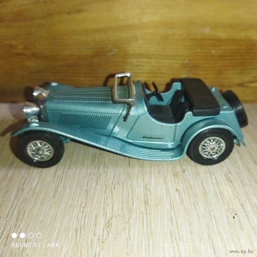 Jaguar SS 100 1936. 1:38.Matchbox 1977г.