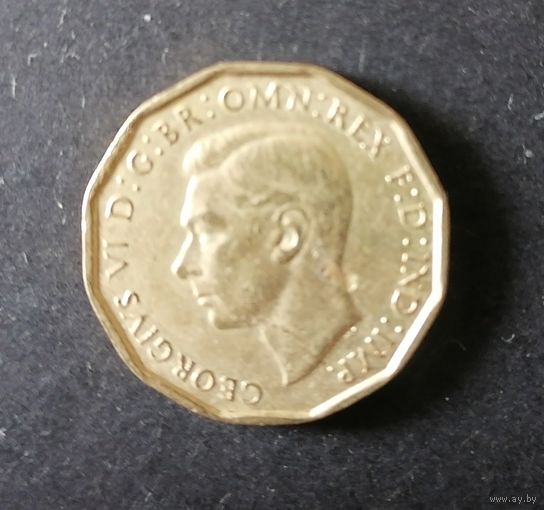 3 пенса 1942 г.