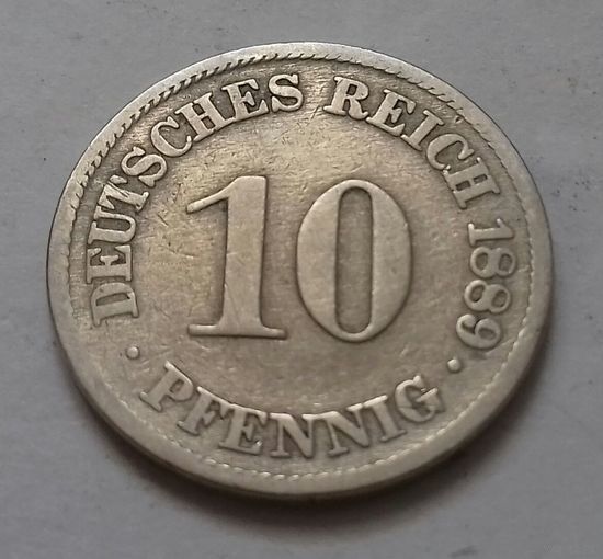 10 пфеннигов, Германия 1889 A