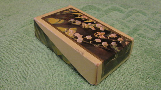 Коробка "Духи Лесной ландыш, СССР".