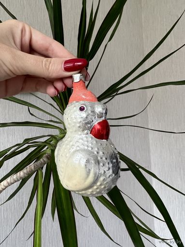 Елочная игрушка Петушок СССР