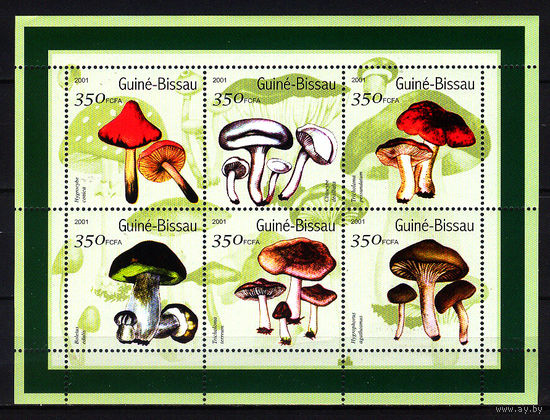 2001 Гвинея-Бисау. Грибы