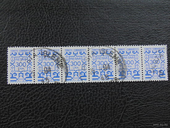 Турция 1987 г. Стандартный выпуск. 6 шт.