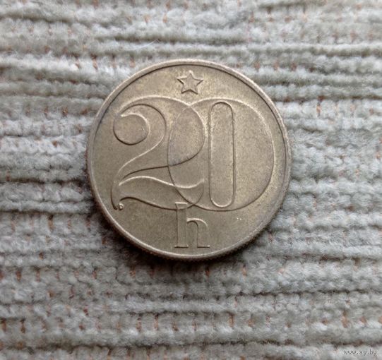 Werty71 Чехословакия 20 геллеров 1985