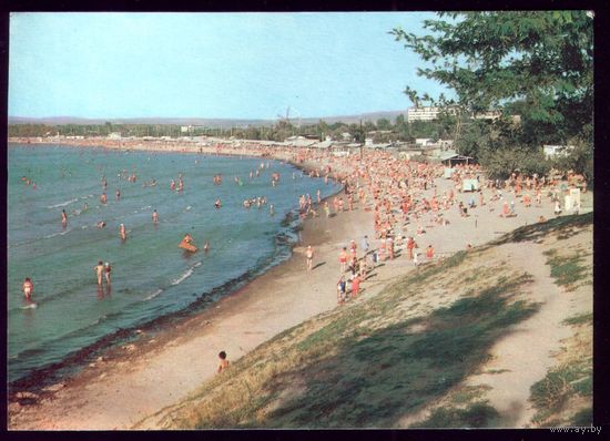 1981 год Анапа Городской пляж