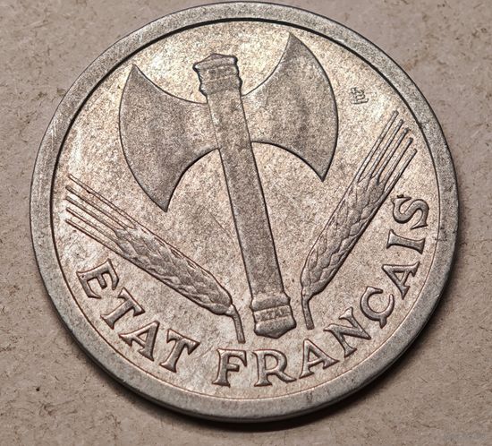 1943 год 2 франка Франция