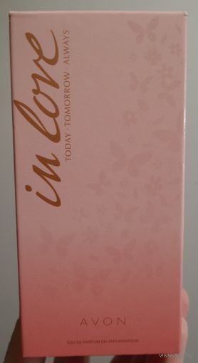 AVON / IN LOVE. Лимитированный выпуск. Снятость. Парфюмерная вода. Новая          #духи