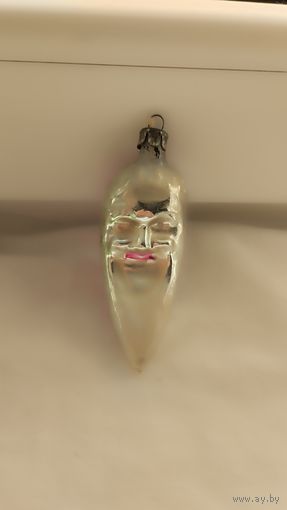 Ёлочная игрушка СССР "Луна"