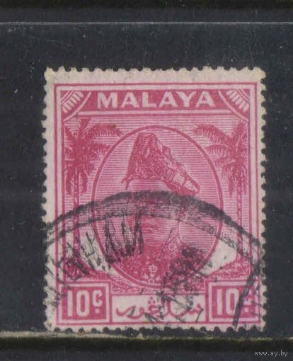 GB Малайский Союз Селангор 1949 Хисамуддин Алам Шах Стандарт #61