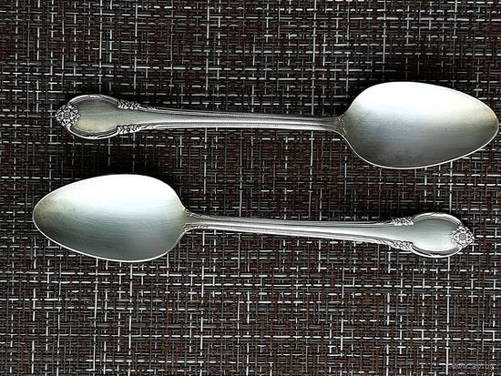 Ложки столовые. 1847 Rogers Bros. IS. США. Серебрение.