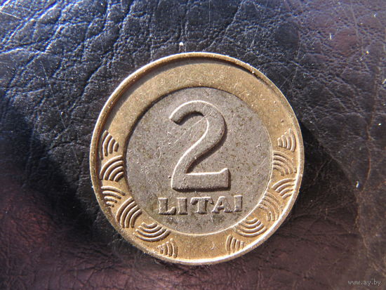 Литва. 2 лита. 1999. С 20 копеек. Распродажа коллекции. Смотрите другие лоты.