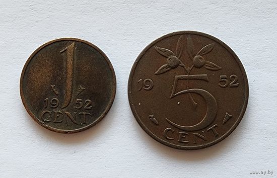 Нидерланды годовой набор  1952