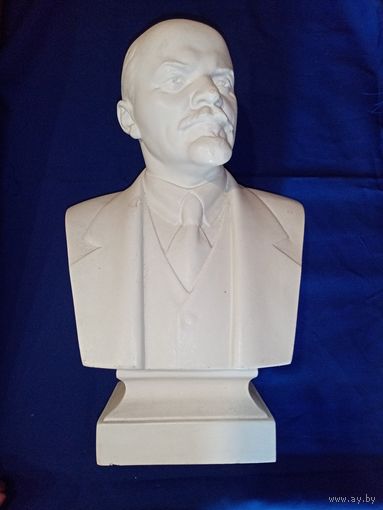 Бюст "Ленин", СССР 1958г. в45Хш26Хгл17см