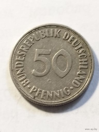Германия 50 пфенинг 1970 G