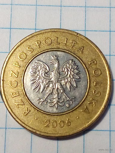 2 злотых Польша 2006 год