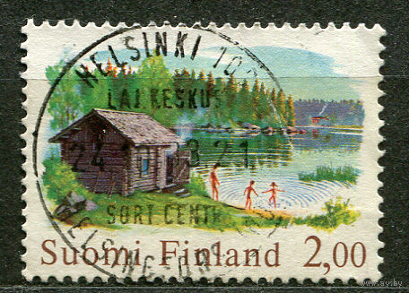 Финская сауна. Финляндия. 1977. Полная серия 1 марка