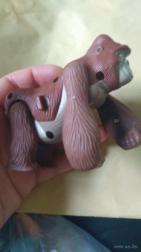 Игрушка заводная. Коллекционная. Горилла из Тарзана.