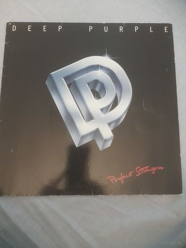 DEEP PURPLE " PERFECT STRANGERS"  1984 LP GERMANY POLYDOR 823777  -EX/EX-