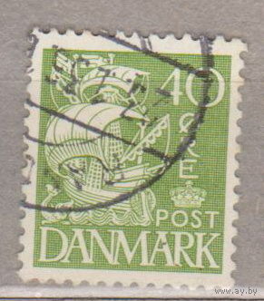 Флот корабли парусник 1933 год Дания лот 8 (2 строки точек)