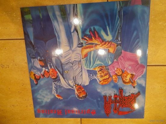 DEATH "SPIRITUAL HEALING" 1990/?  reissue LP E.U.UNDER ONE FLAG FLAG38  MINT