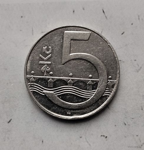 5 крон 1994 года Чехия. Чешская Республика.