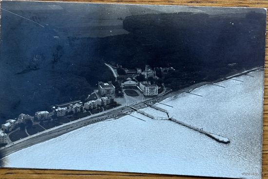 Открытка Германия причал побережье