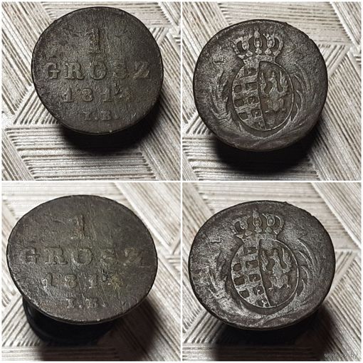 1 грош 1814 года.