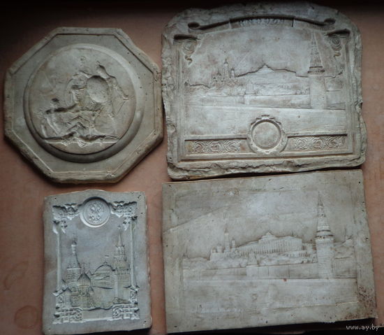 Формы для изготовления плакеток.Гальванопластика.