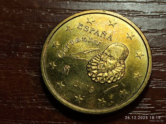 Испания 50 евроцентов 2019