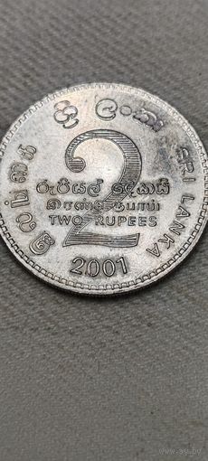 Шри-Ланка 2 рупе 2001