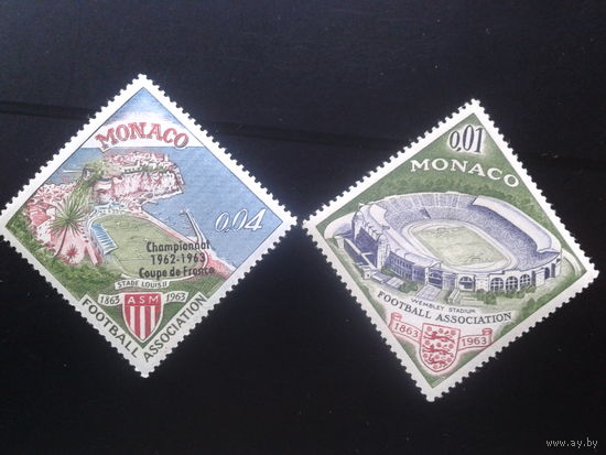 Монако, 1963. 100 лет Британской футбольной ассоциации**