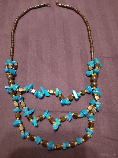 Колье из бирюзы СССР