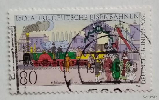 Германия.1985.железная дорога