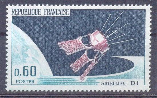 Франция 1966 спутник космос