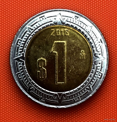 109-11 Мексика, 1 песо 2016 г.