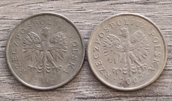 Польша. 5 грошей 2002 года.