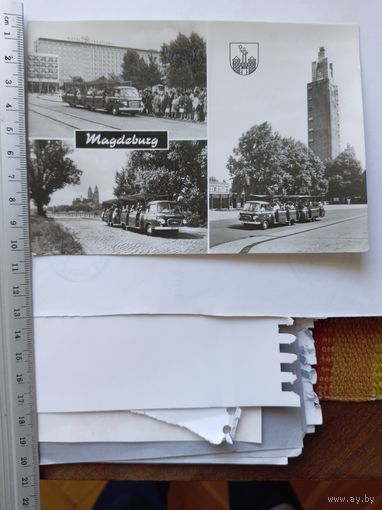 Открытка ГДР Магдебург