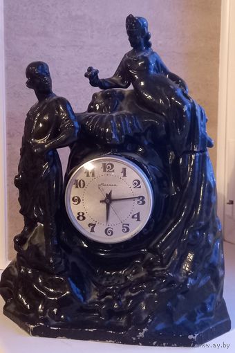 Хозяйка медной горы .Часы.Статуэтка.