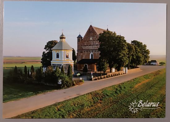 Церковь Св.Архангела Михаила в д.Сынковичи. Открытка, глянец