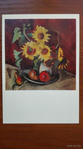 Цветы. Куприн. Подсолнечник