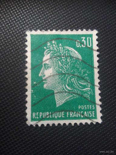 Франция. Стандарт. 1969г. гашеная