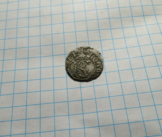 Солид 1652 Ян Казимир Ваза, Вильно.