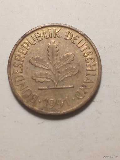 5 пфенниги ФРГ 1991A