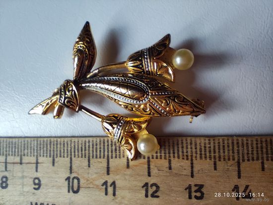 Брошь дамаскин